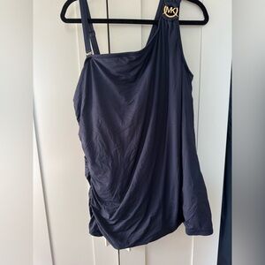 Michael Kors navy bathing suit. Size 20W.